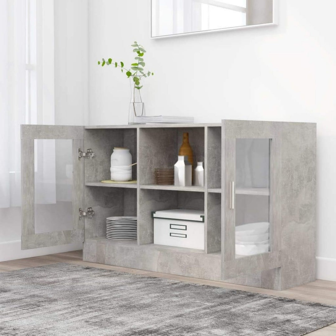 Sideboard mit den Massen 120 x 30.5 x 70 cm in Betongrau