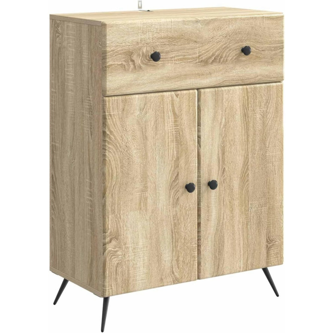 Schubladen an dem Sideboard mit den Massen 66 x 34.5 x 90 cm