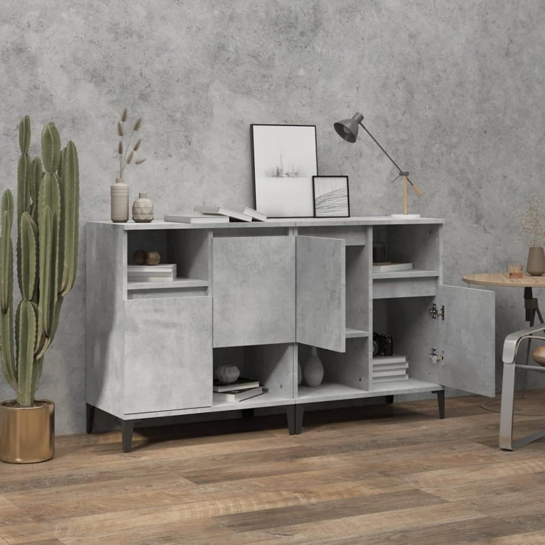 Geschlossener Stauraum praegt das Sideboard mit den Massen 60 x 35 x 70 cm