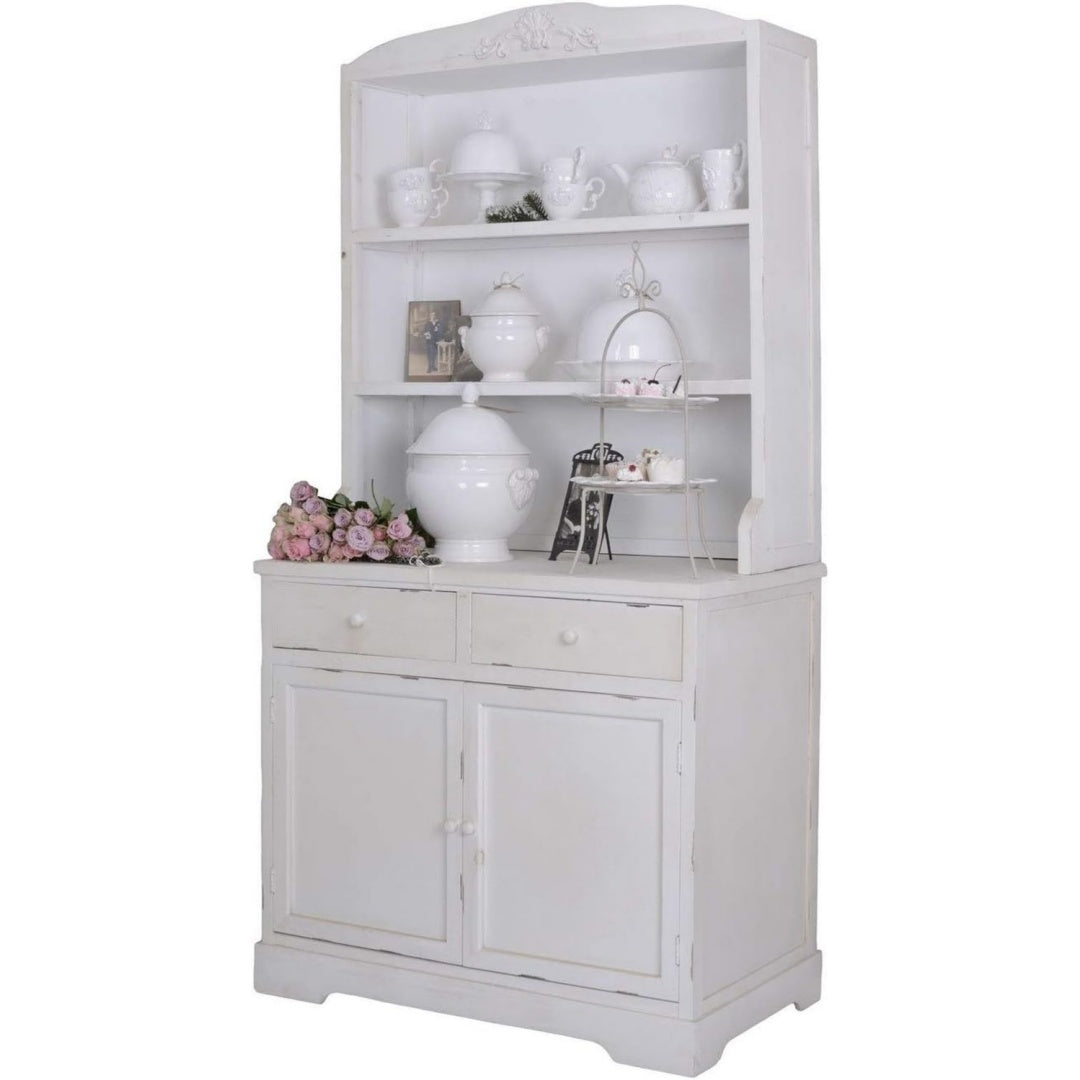 Sideboard mit geschlossenem Stauraum und offenen Ablagen