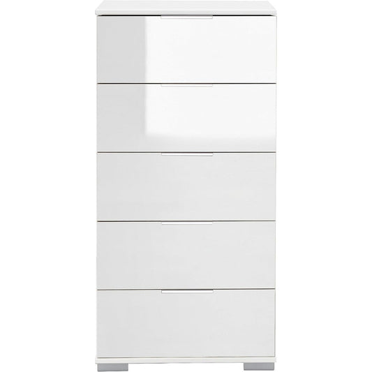 Glas bestimmt die Materialwahl fuer das Sideboard
