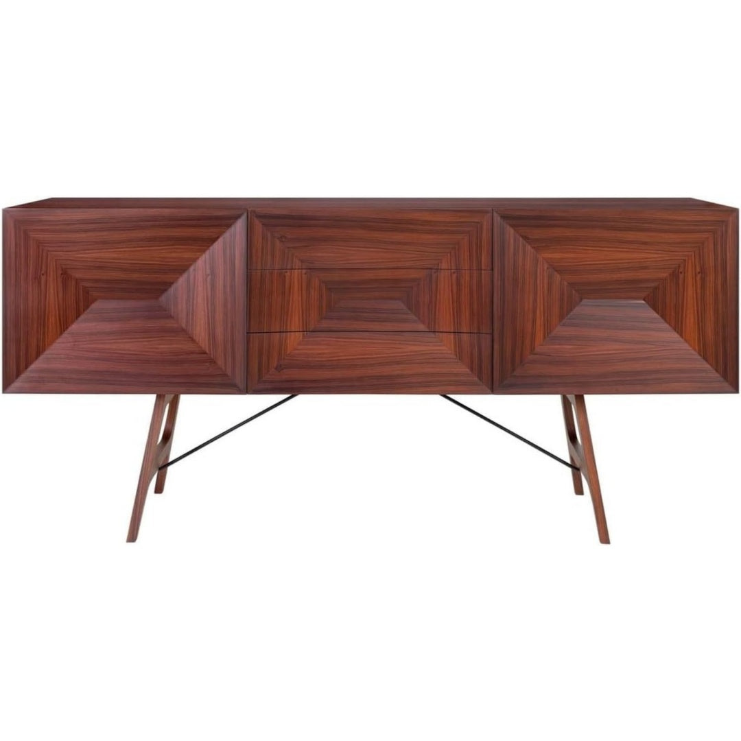 Sideboard in Braun mit 3 Schubladen