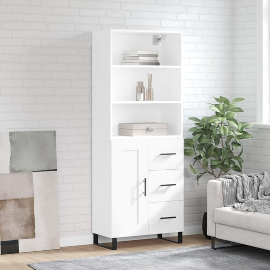 Ein Metallgestell an dem Sideboard mit den Massen 69.5 x 34 x 180 cm