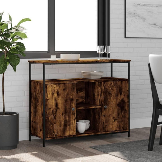 Das Sideboard nimmt mit 100 x 35 x 80 cm Gestalt an