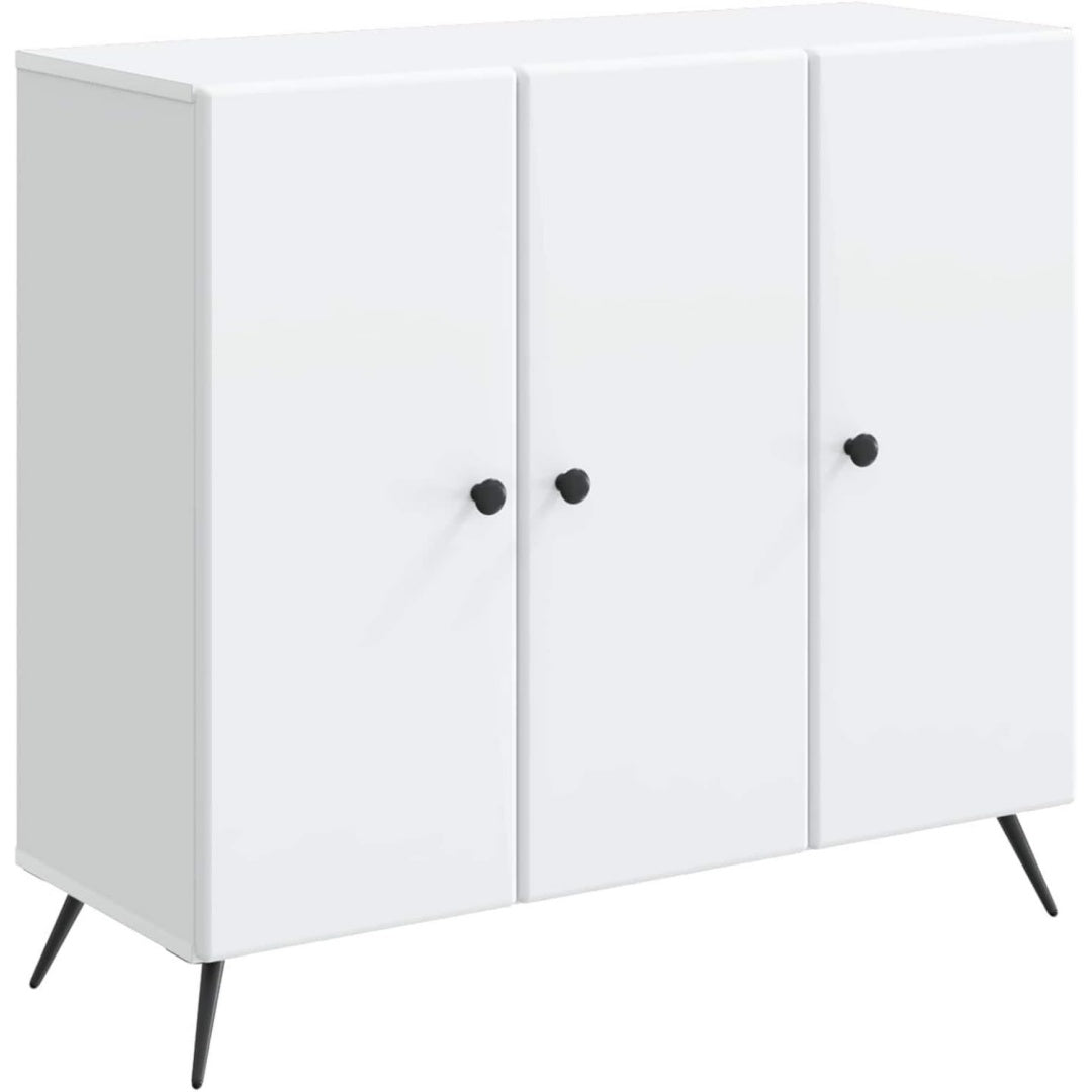 Sideboard mit den Massen 89 x 34.5 x 80 cm in Weiss