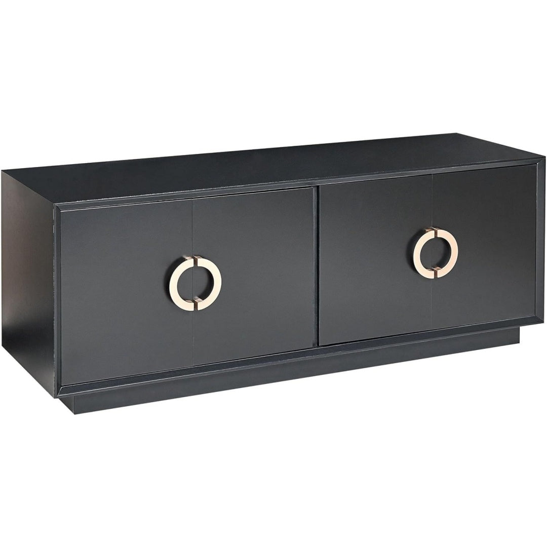 Sideboard mit goldfarbenen Griffen und 4 Tueren