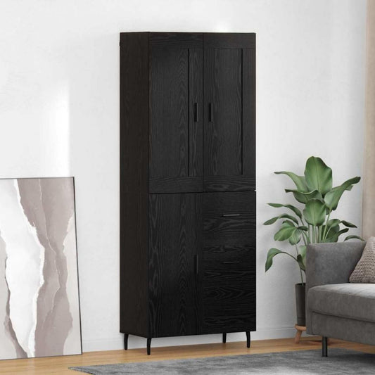 Sideboard aus Holzwerkstoff und Metall mit 3 Schubladen