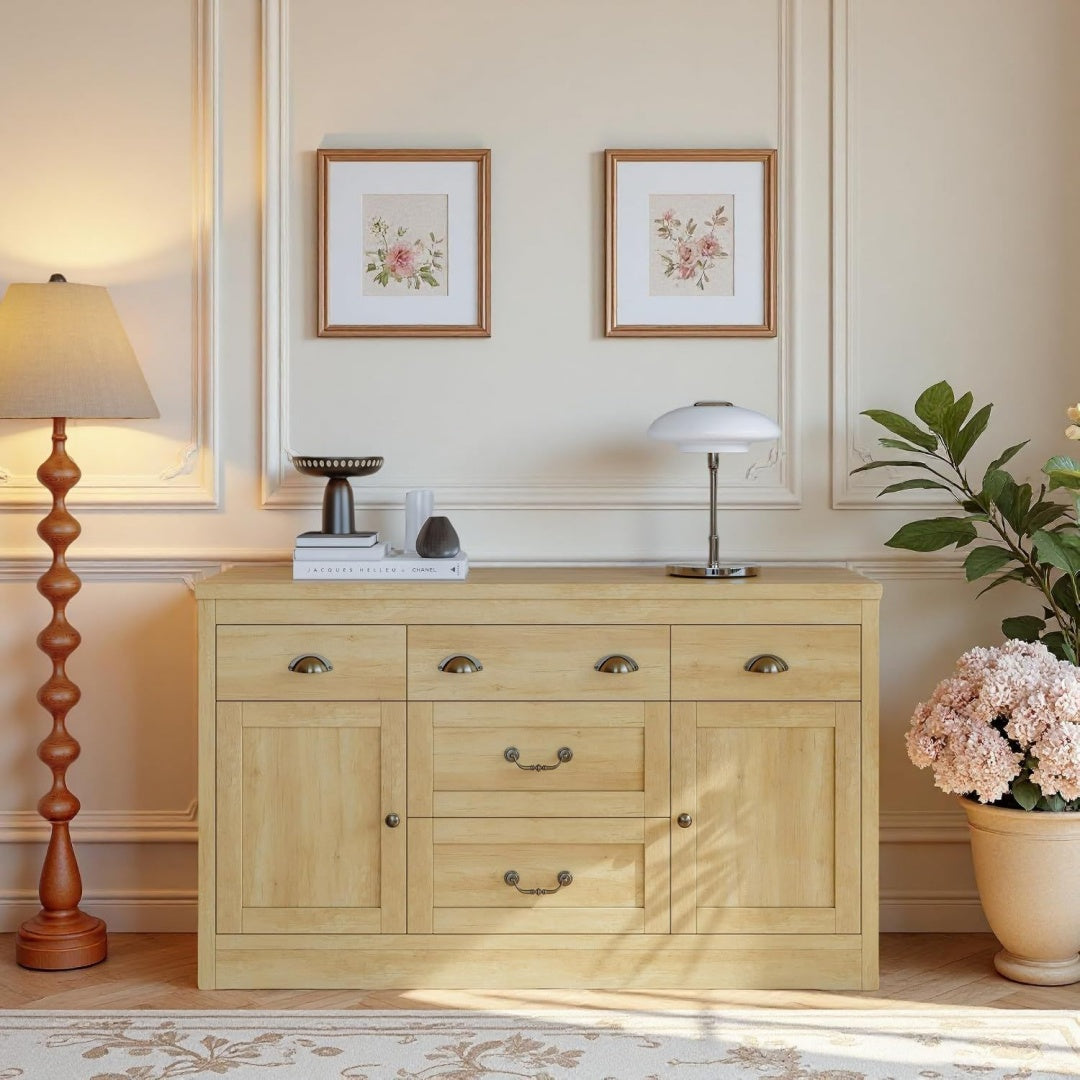 Sideboard verbindet 2 Tueren und Rollen