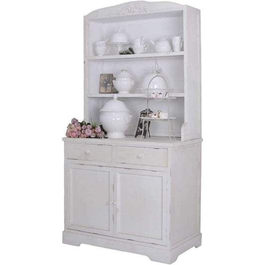 Sideboard mit geschlossenem Stauraum und offenen Ablagen
