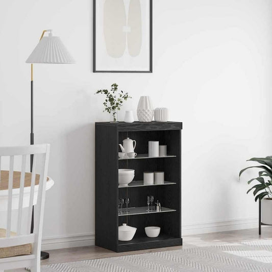 LED Beleuchtung ergaenzt das Sideboard