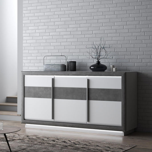 Sideboard mit 2 Schubladen und 3 Tueren