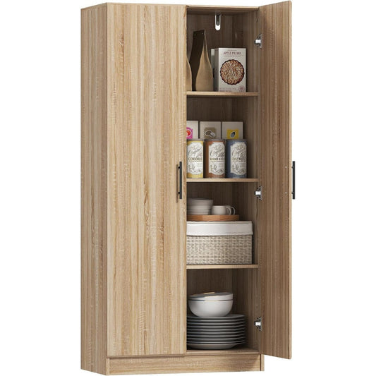 Sideboard mit sanft schliessenden Fronten und Hoehenverstellung