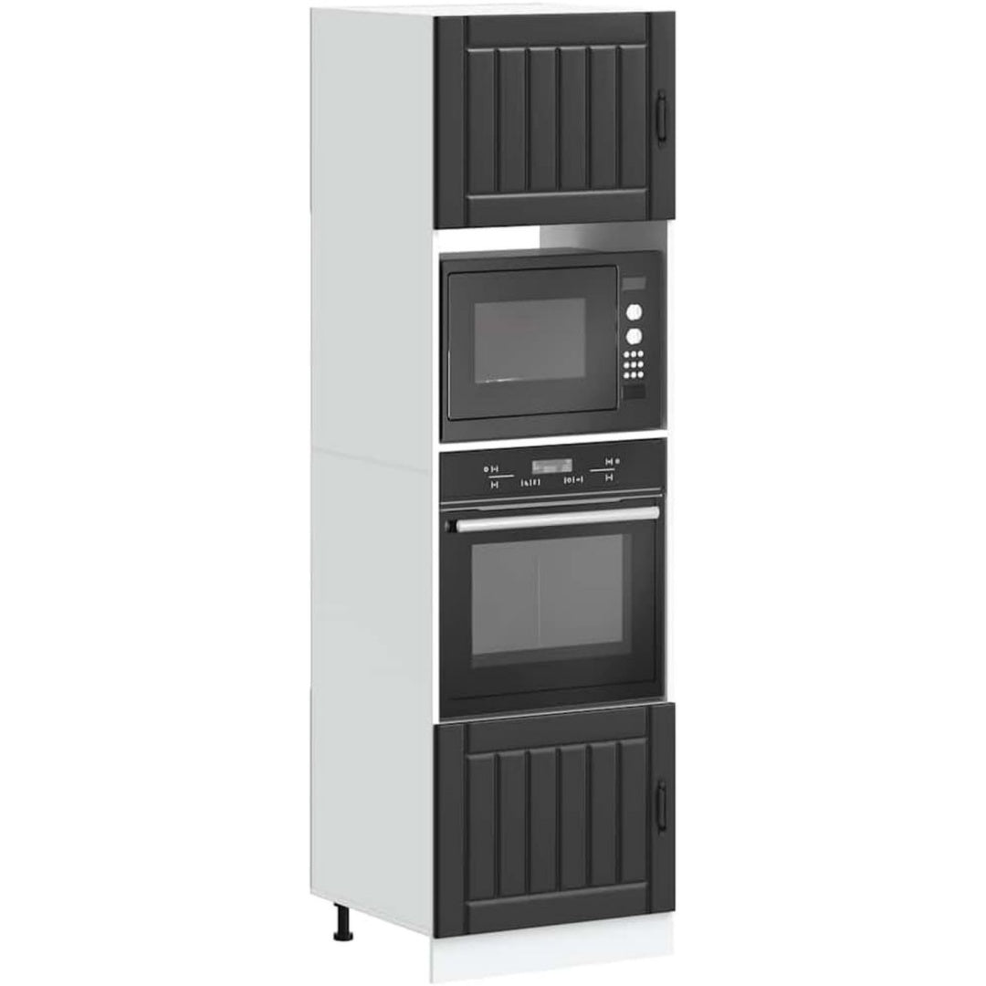 Unterschrank in Schwarz